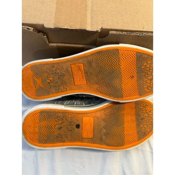 Rocket dog sneakers size 8 no lace sneaker taupe flowers plush foam insert - Picture 5 of 8